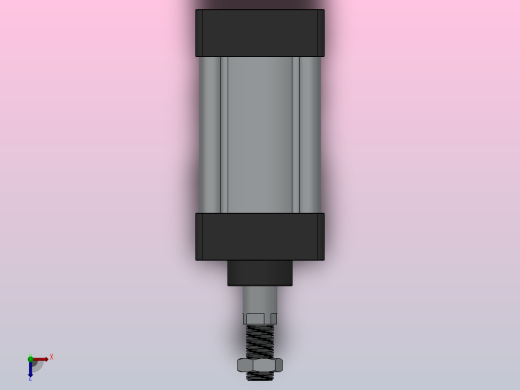 S(A)U标准气缸系列[S(A)U-63X50]俯视缩略图