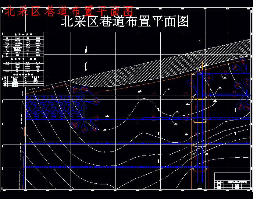 开元煤矿1.8Mta新井设计含5张CAD图