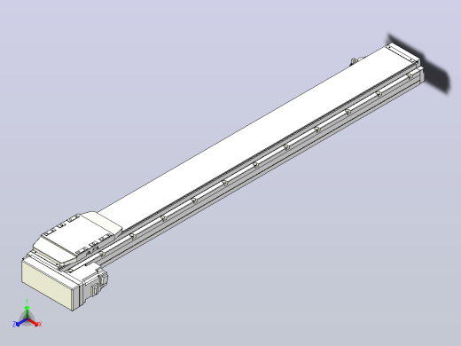 滚珠丝杠直线轴内置导轨TPA-GCR-120-1610C-L950-ML-M40-N3