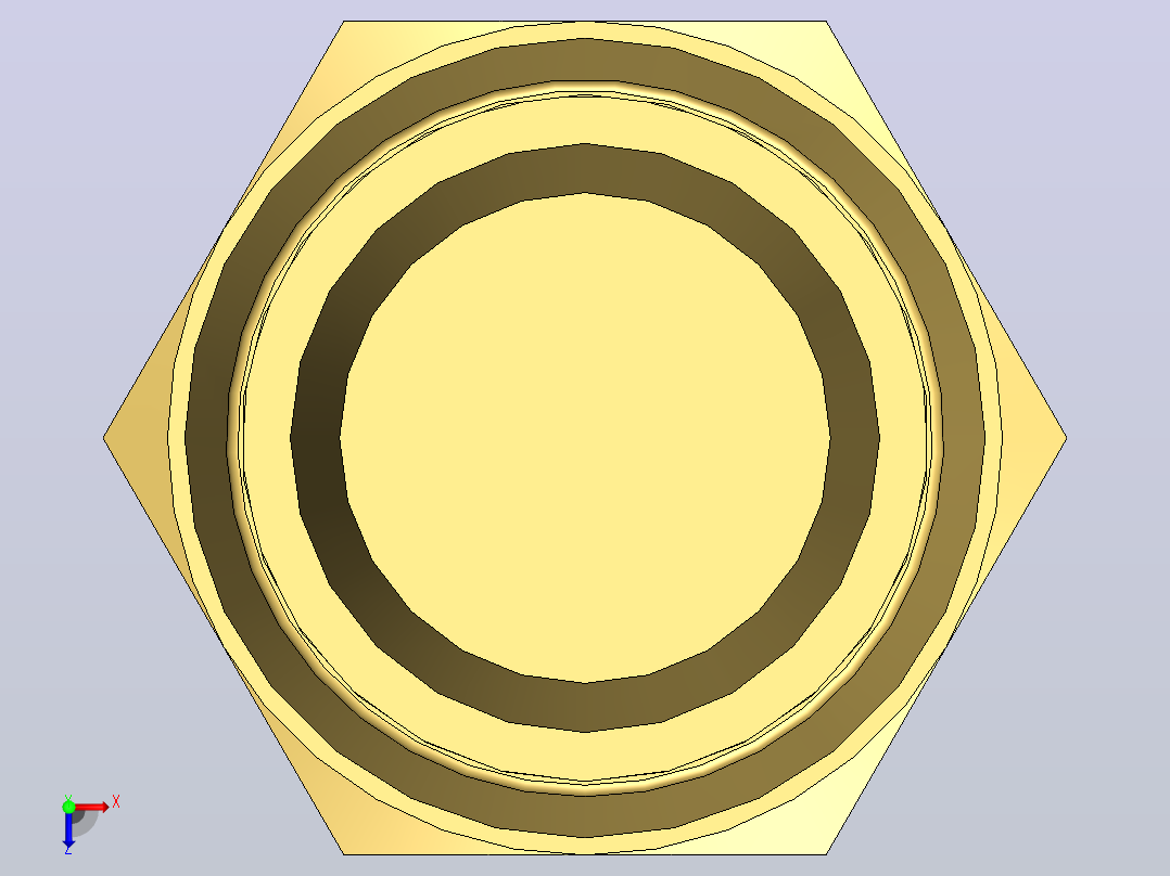 1-4″消音器俯视图
