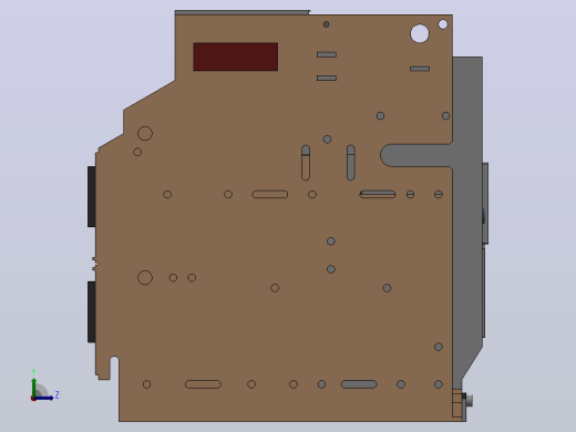M-PACT 400-4000A系列 3极抽屉式断路器[MPA31W08]通用电气左视缩略图