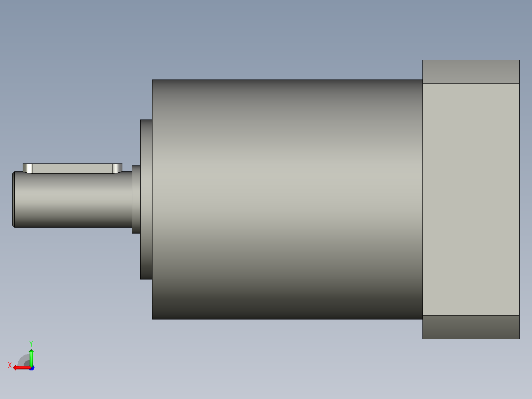 间隙减速器gearbox_gbx060003k_gbk_060_070_2_f后视图