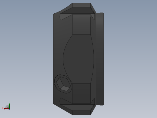 NFA斜角锁紧螺母[NFA M20×1.0]后视缩略图