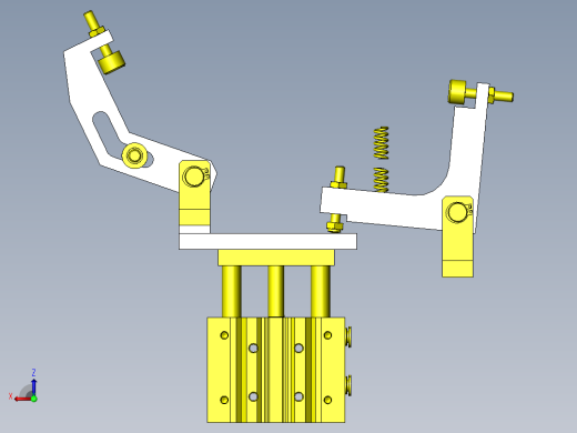 电路板定位机构后视缩略图