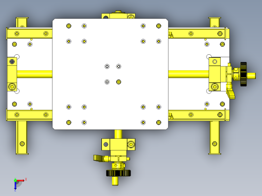 手动3轴组件俯视缩略图