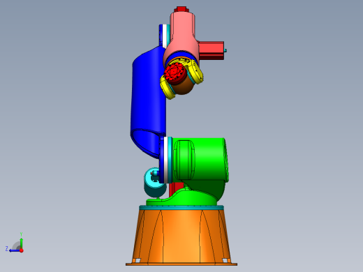 6-dof-robotic-arm-tutorials SW STP IGS右视缩略图
