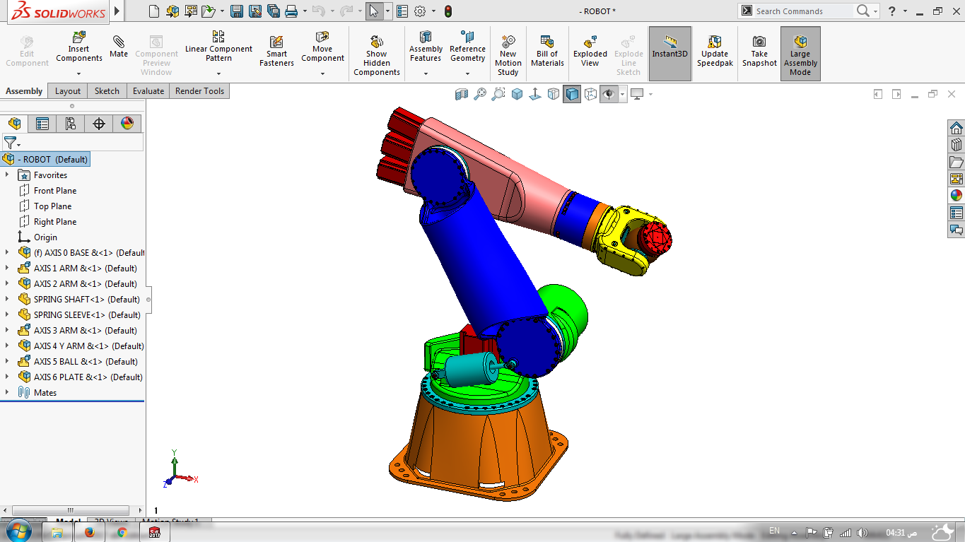 6-dof-robotic-arm-tutorials SW STP IGS