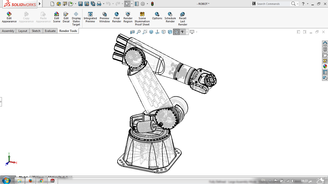 6-dof-robotic-arm-tutorials SW STP IGS