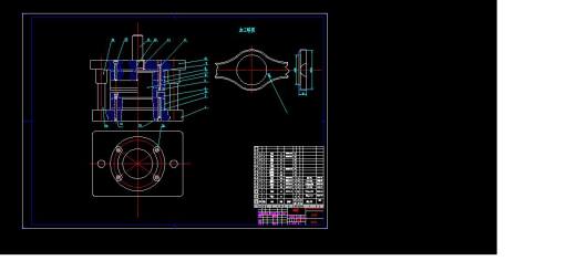 汽车后桥模具图纸全套缩略图