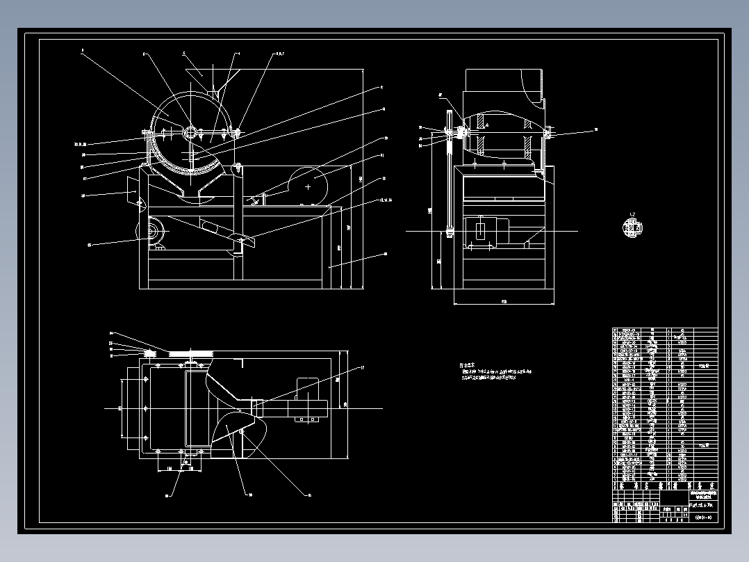 花生去壳机脱壳机设计（含全套CAD图纸）