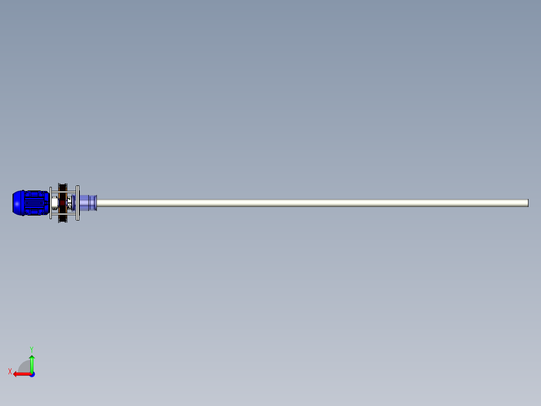 平面刨床工作台后视图