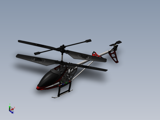 新型遥控直升飞机