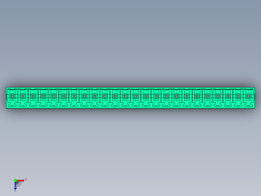 DEGSON 15EDG 系列 3.5mm 插拔式接线端子 FullPack-15EDGVC-3.5-24P-14-00AH俯视缩略图