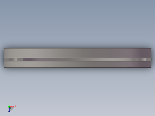 HB315带锁紧槽圆螺母100俯视缩略图