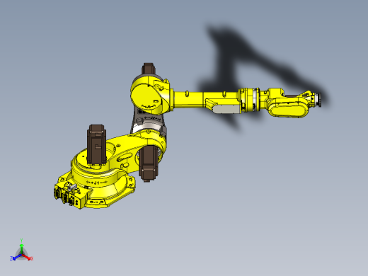 埃斯顿ER80-2565-BD六轴折弯机器人三维模型资料