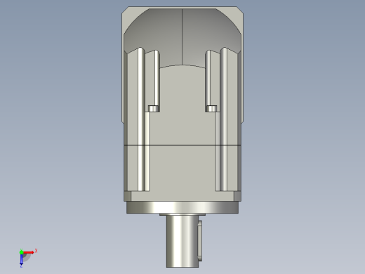 斜齿ZPGH115-L1 22-110-145-M8 120F.STEP俯视缩略图