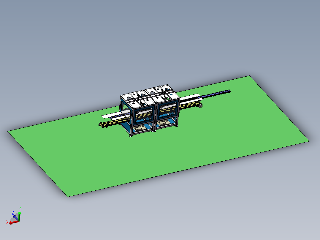 蜘蛛分拣机器人三维SW模型