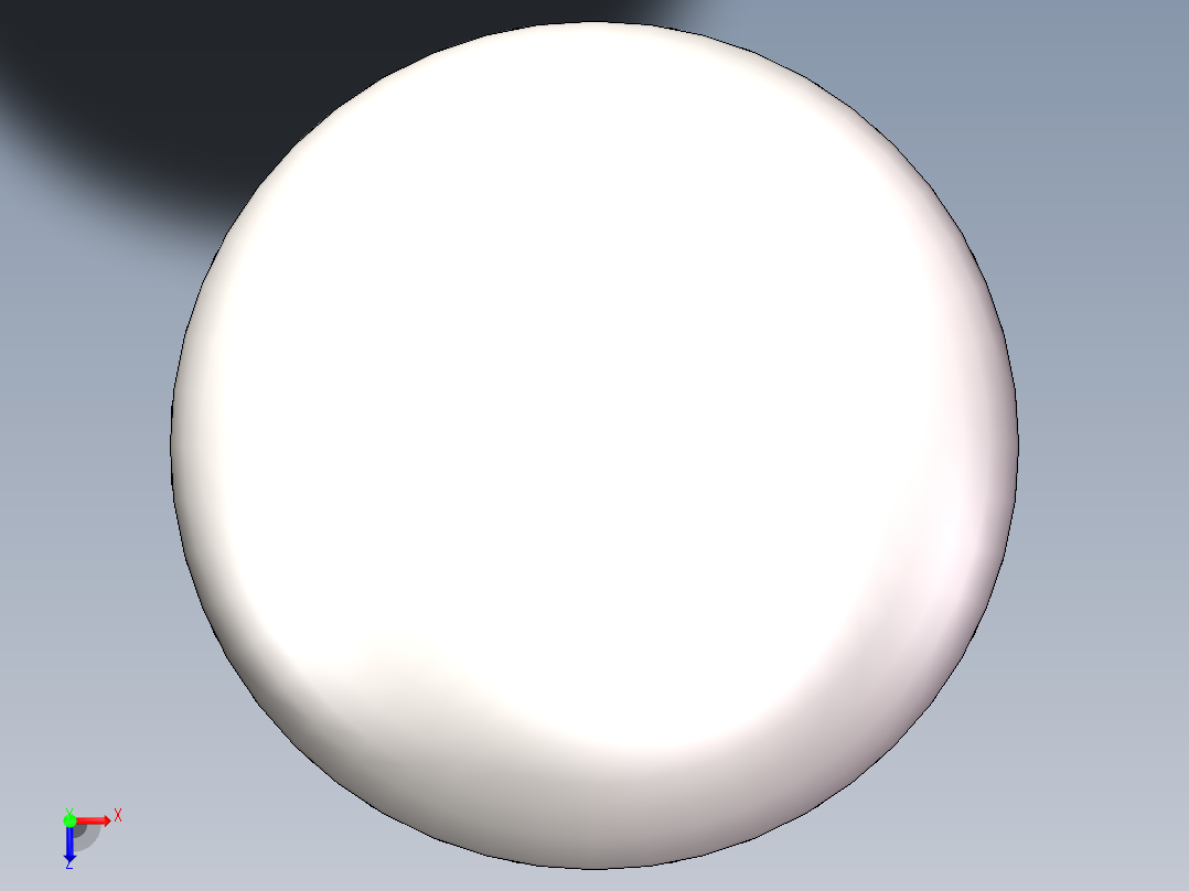 EHA椭圆形封头DN450俯视图