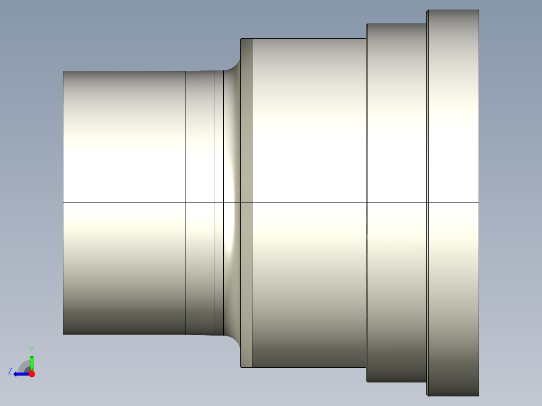 17QBRX 男性在a316l不锈钢螺纹管接头右视图