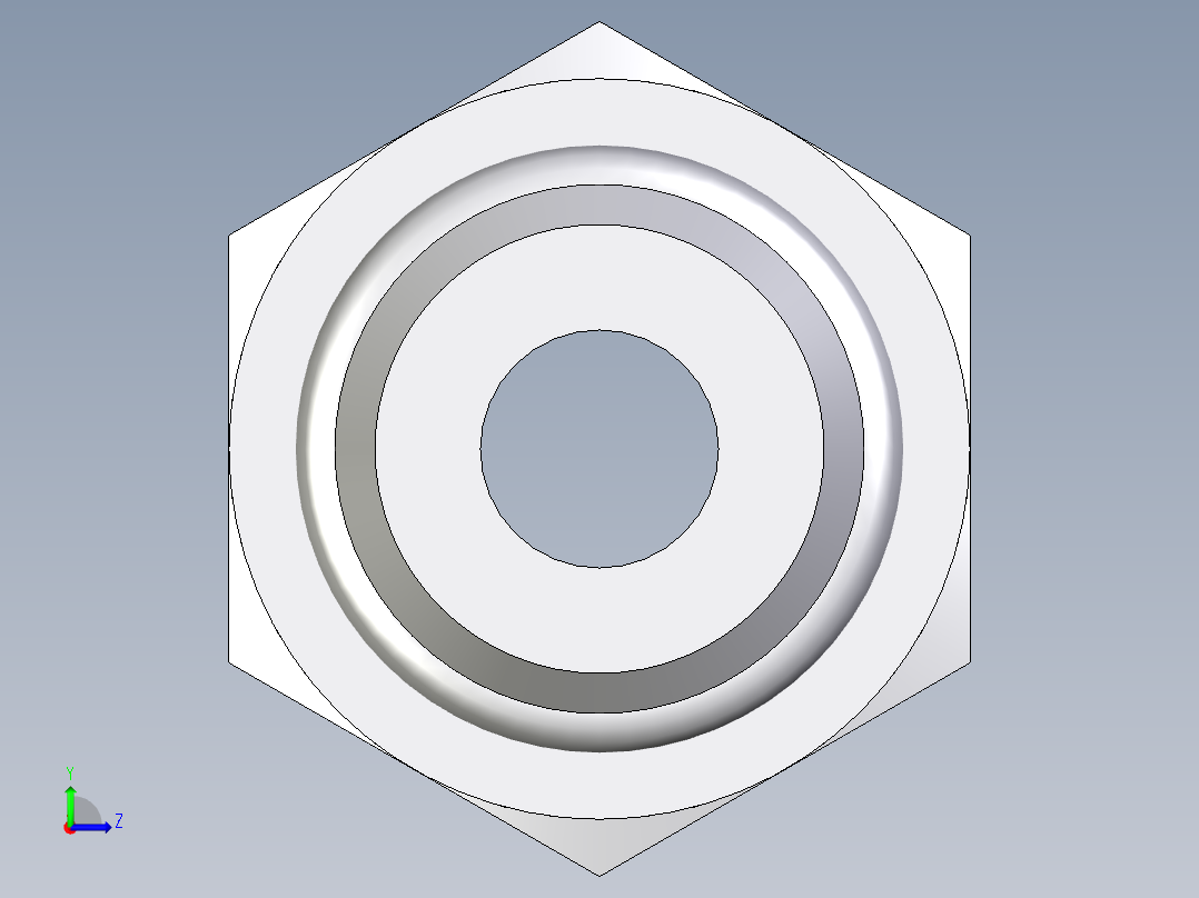 卡套式工业通用硬管接头EO_Male_Stud_connector_GEO06LMOMDCF左视图
