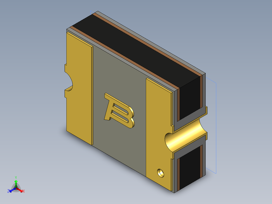 开关继电器保护 SM-MF-USMF-C1.1正等轴测图