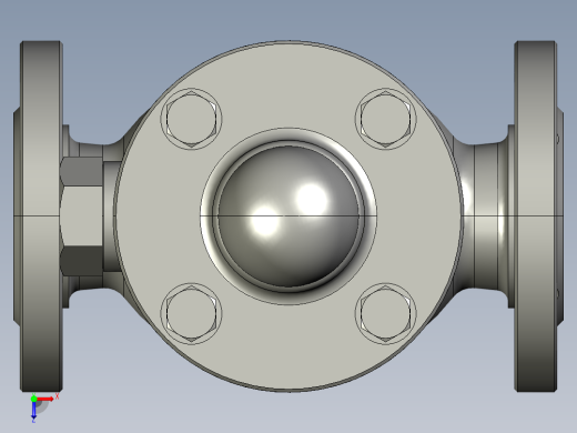 先导活塞式减压阀proe三维=160025==15俯视缩略图