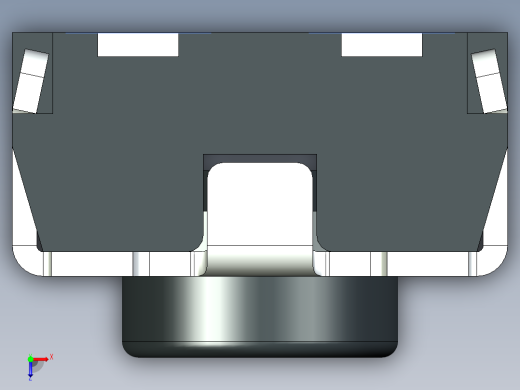 开关继电器保护 SM-tactile_switch_3.5x2.9_4F俯视缩略图