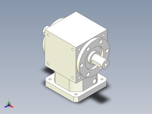 换向器PW170双轴-1 35-114.3-200-M12.stp