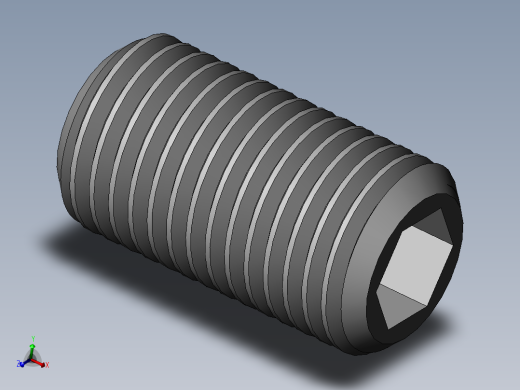 DIN 913-ISO 4026 固定螺钉-M22 L=40.SLDPRT
