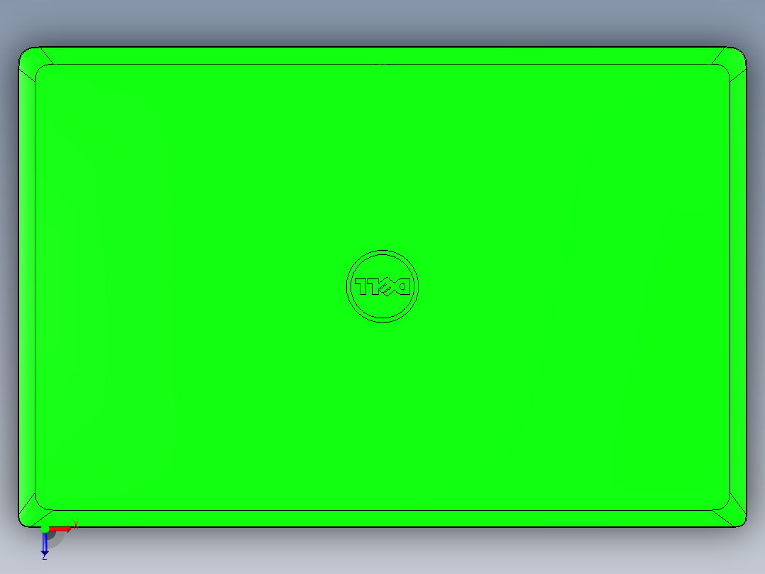 ZAZ00-A-笔记本CNC工装夹具三维模型CNC6-2014-7-29俯视图