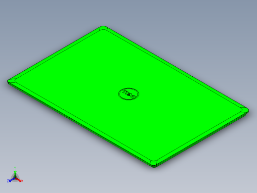 ZAZ00-A-笔记本CNC工装夹具三维模型CNC6-2014-7-29正等轴测缩略图