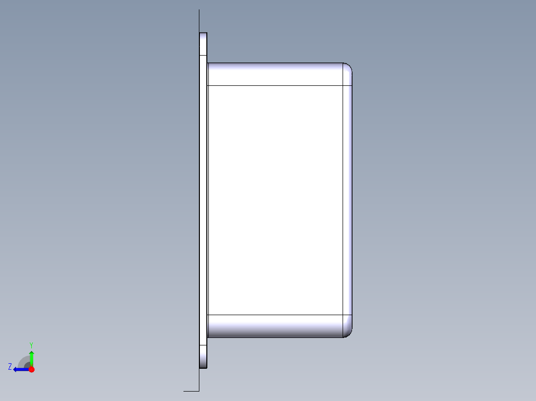 水槽、不锈钢水槽(112)右视图