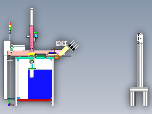 湿巾纸包装袋椭圆型盖贴合设备x_t前视缩略图