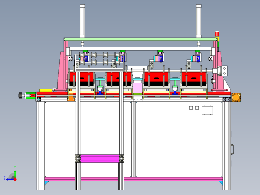湿巾纸包装袋椭圆型盖贴合设备x_t右视缩略图