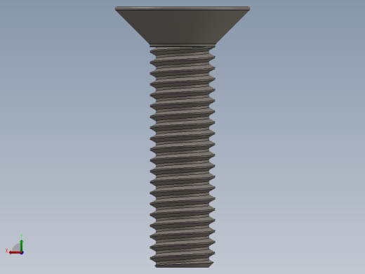 Screw_ISO_10642_M3x12_A2.SLDPRT后视缩略图