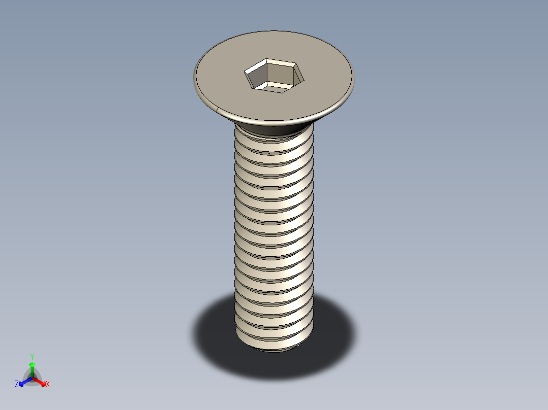 Screw_ISO_10642_M2x10_A2.STEP主视图