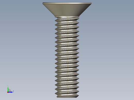 Screw_ISO_10642_M2x10_A2.STEP左视缩略图