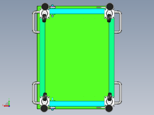 圆棒排料放置工装后视缩略图