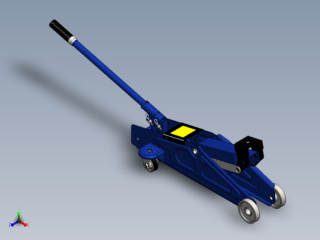 千斤顶(14)正等轴测图