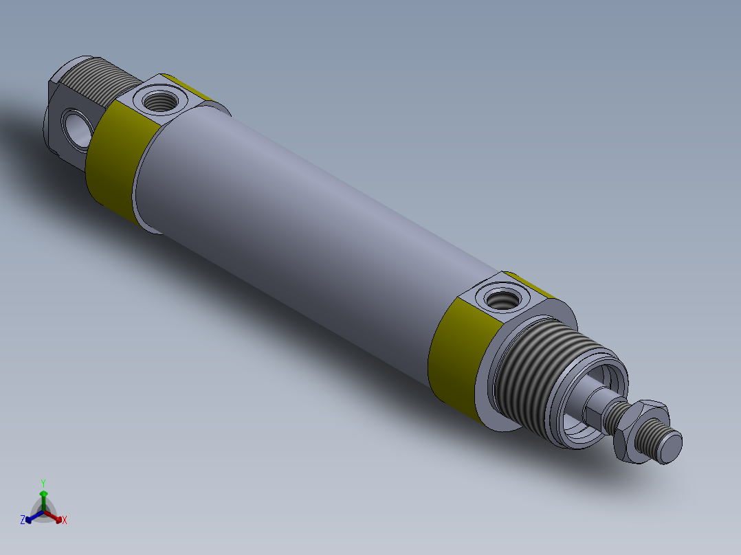 圆形气缸-32x12x80-mm-1.snapshot.1正等轴测图