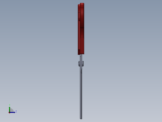 对称剪刀俯视缩略图