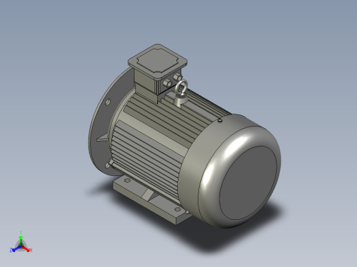 机座不带底脚端盖有凸缘(TK)100L(成品)