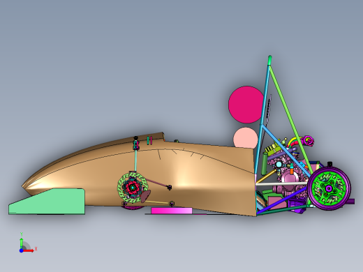 方程式赛车总布置设计前视缩略图