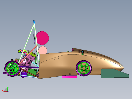 方程式赛车总布置设计后视缩略图