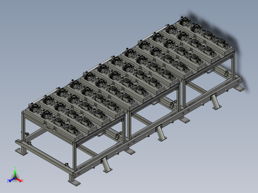 4554680002上料车定位结构正等轴测缩略图