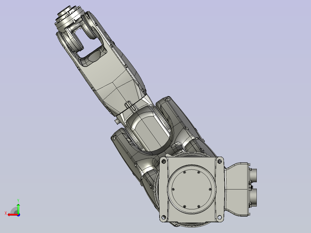 MZ07-那智机器人后视图