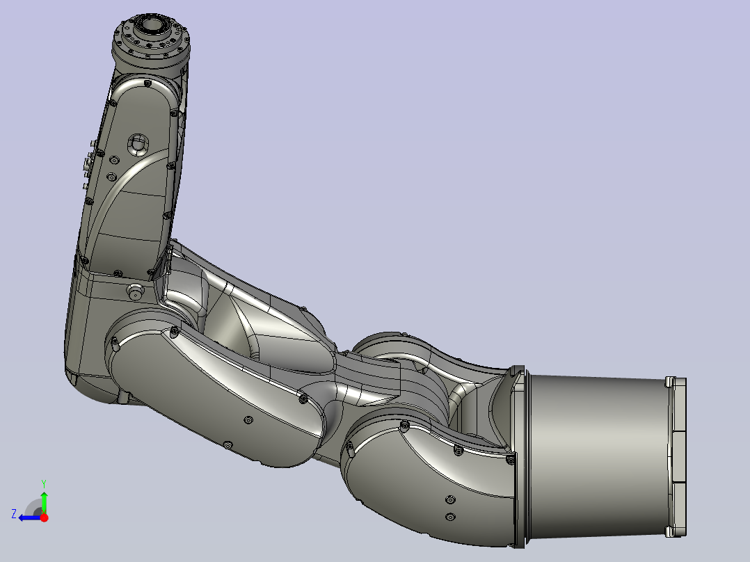 MZ07-那智机器人右视图
