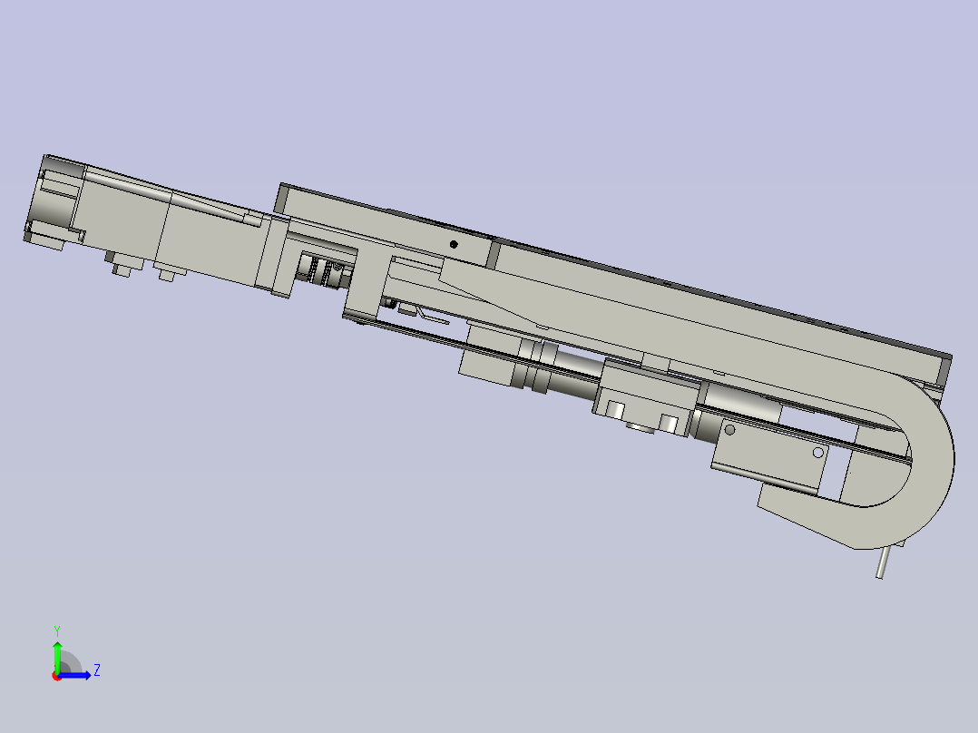 D拉钉模块左视图