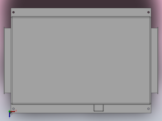 HLF-6系列低噪声混流风机箱[HLF-6-4]俯视缩略图