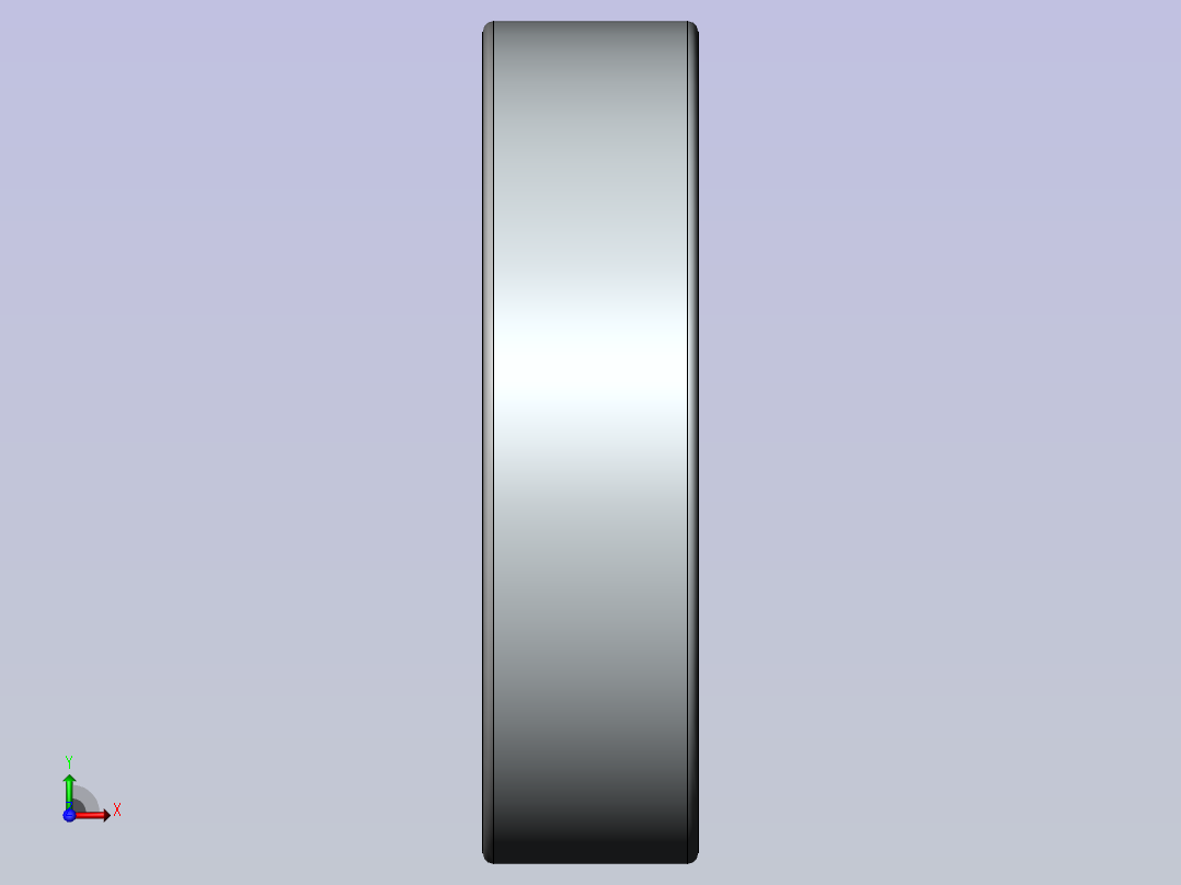 1GB／T276-94深沟球轴承6005-2Z前视图